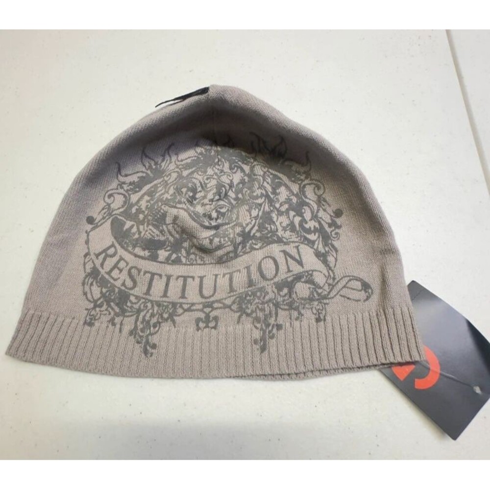 Vintage G By Guess Unisex Scull Cap Beanie One Size New